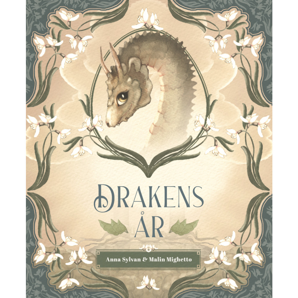 Drakens år (bok, board book) Anna Sylvan