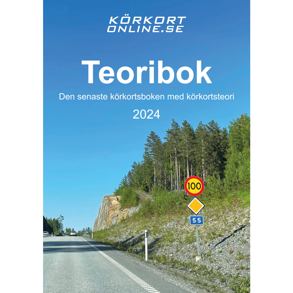 Teoribok : den senaste körkortsboken 2024 med körkortsteori (häftad) Hagberg Media AB