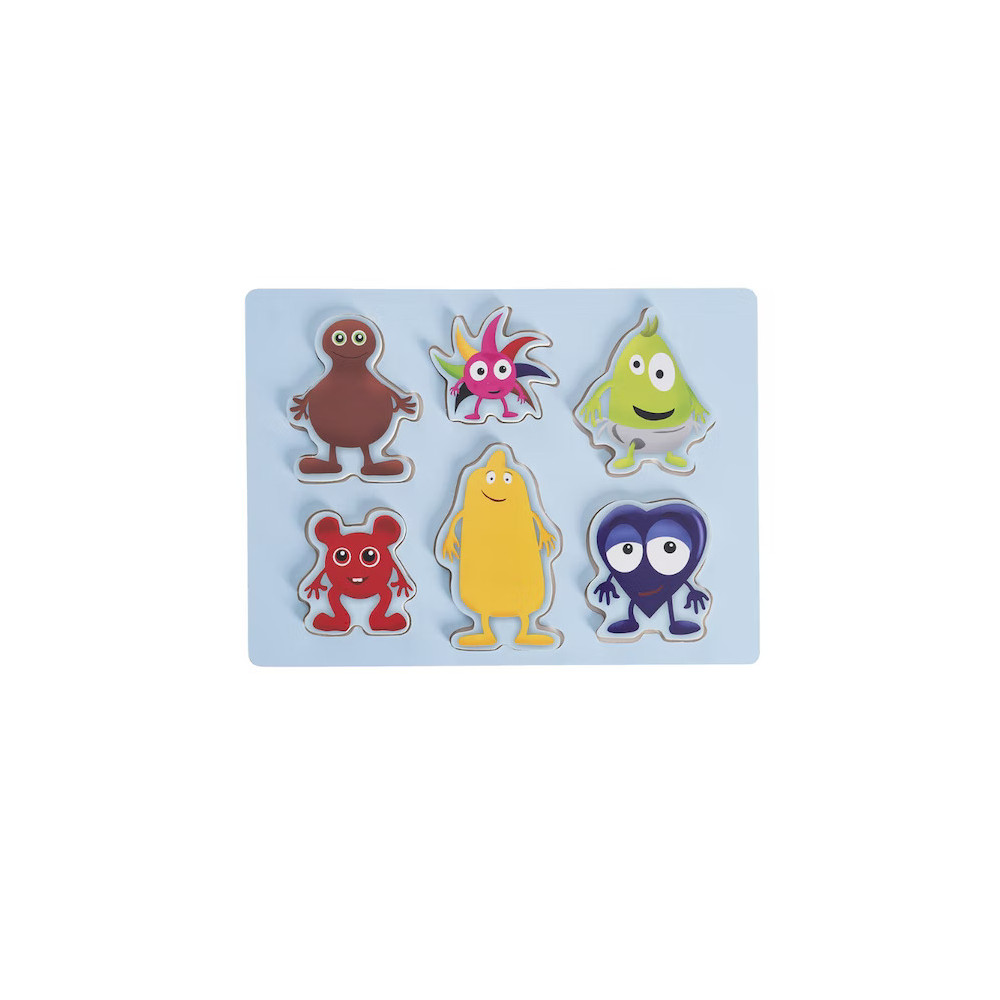 Babblarna Formpussel 6 figurer Teddykompaniet