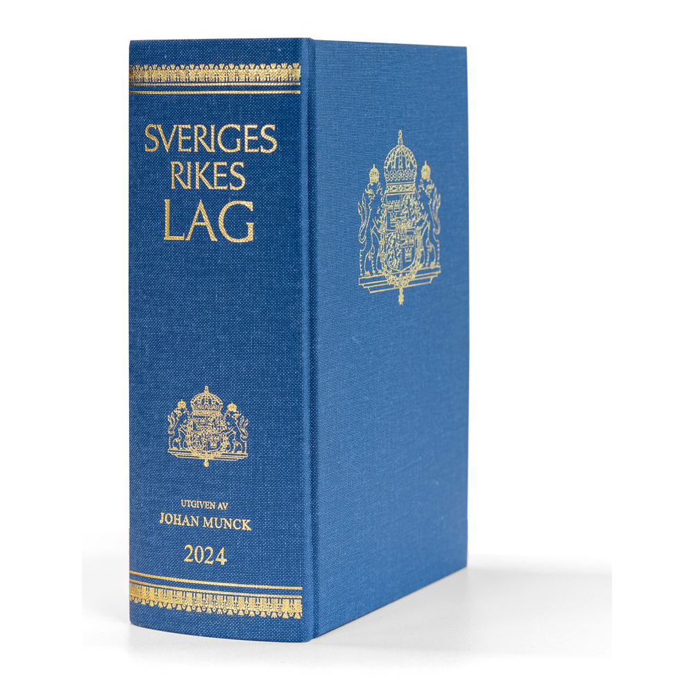 Sveriges Rikes Lag 2024 klotband (inbunden) Norstedts Juridik