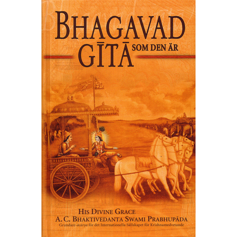 Bhagavad Gita som den är (inbunden) A. C. Bhaktivedanta Swami Prabhupada