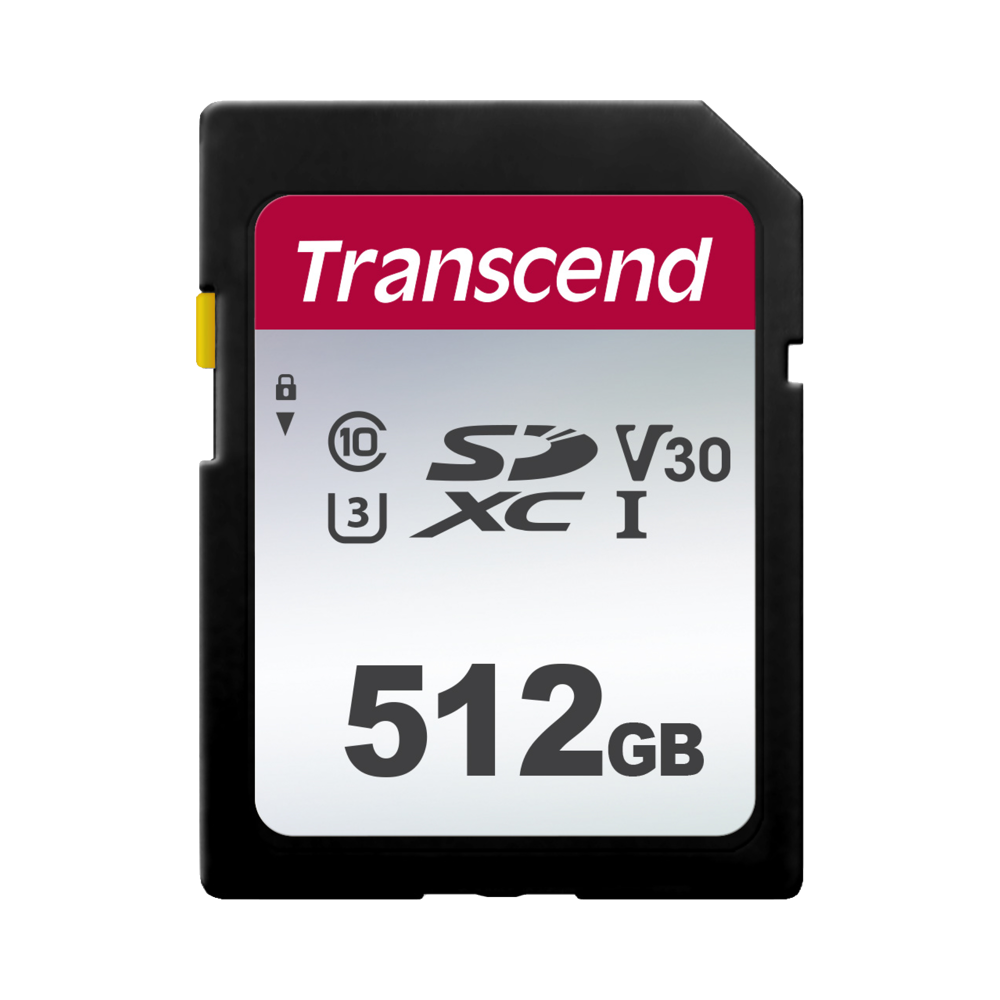 Transcend Silver 300S SDXC UHS-I U3 (V30) R100/W55 512GB