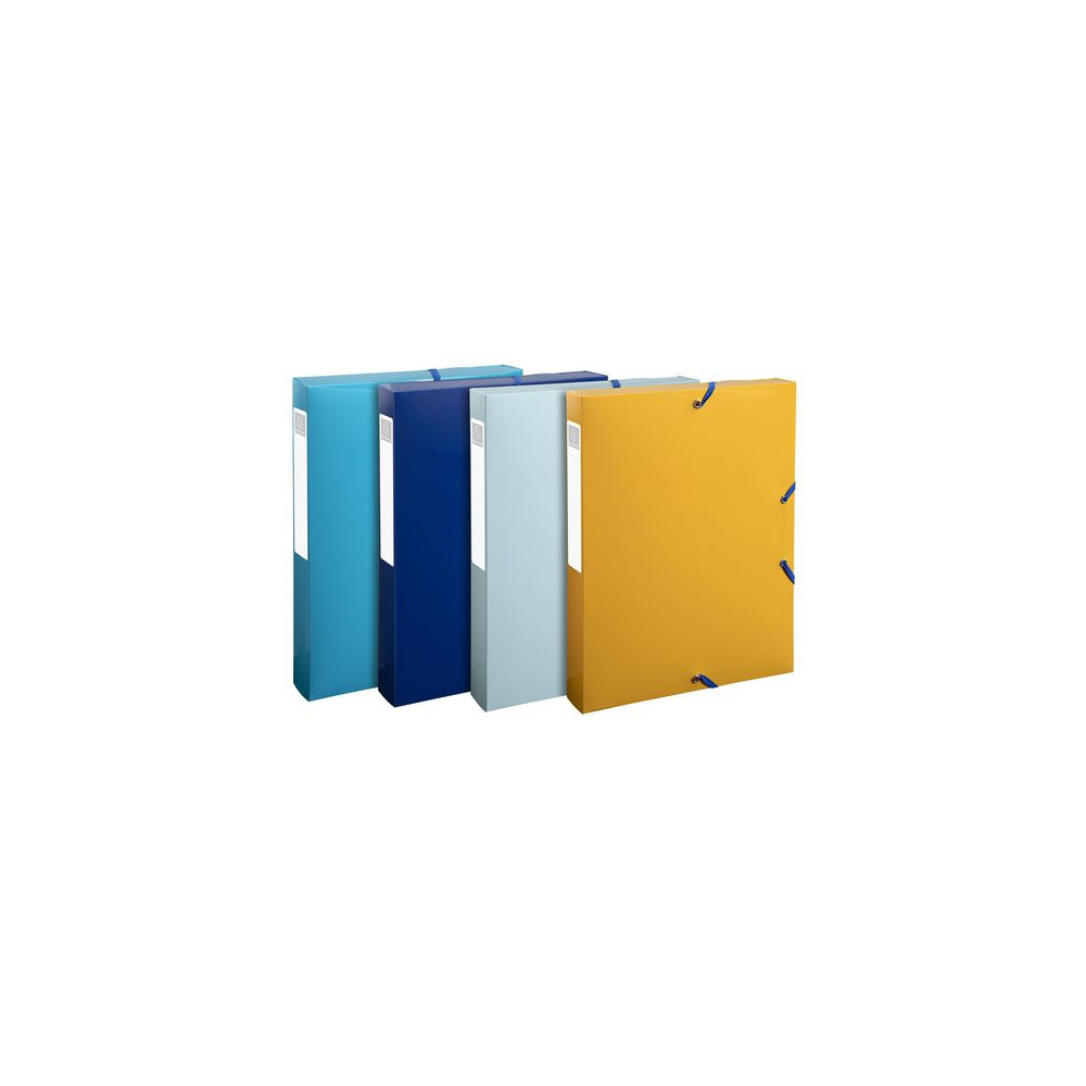 Boxmapp EXACOMPTA 40mm sort.färg 4/fp