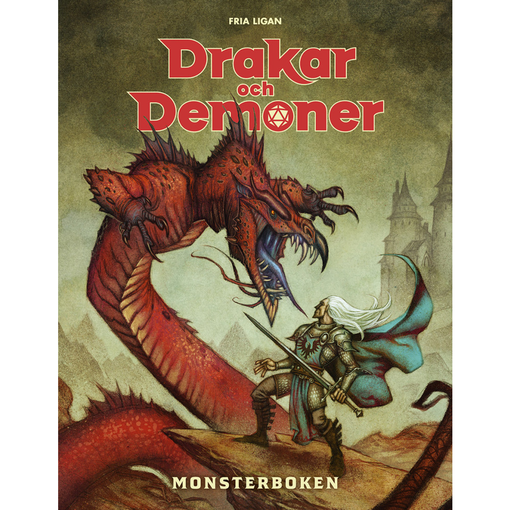 Drakar och Demoner Monsterboken Standardutgåva (inbunden) Magnus Seter