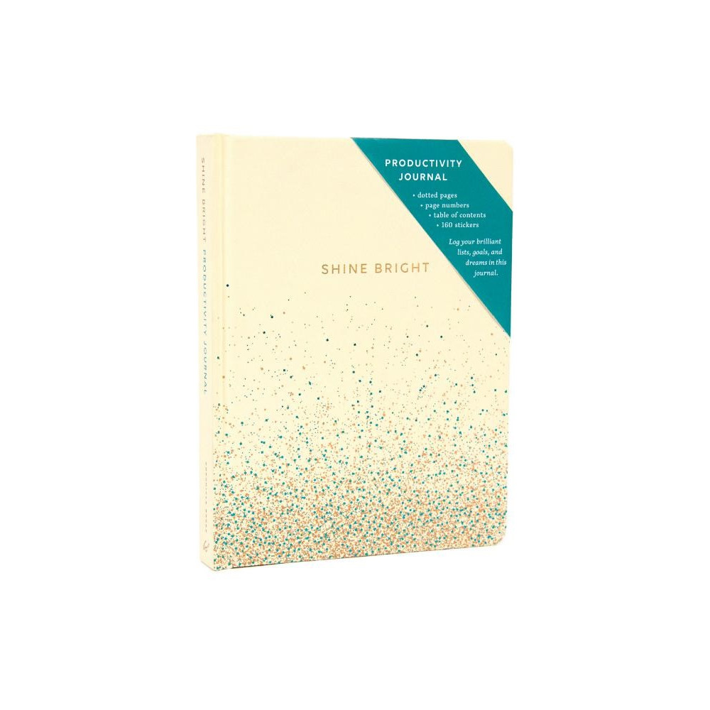 Shine Bright Productivity Journal, Cream (häftad, english) Chronicle Books