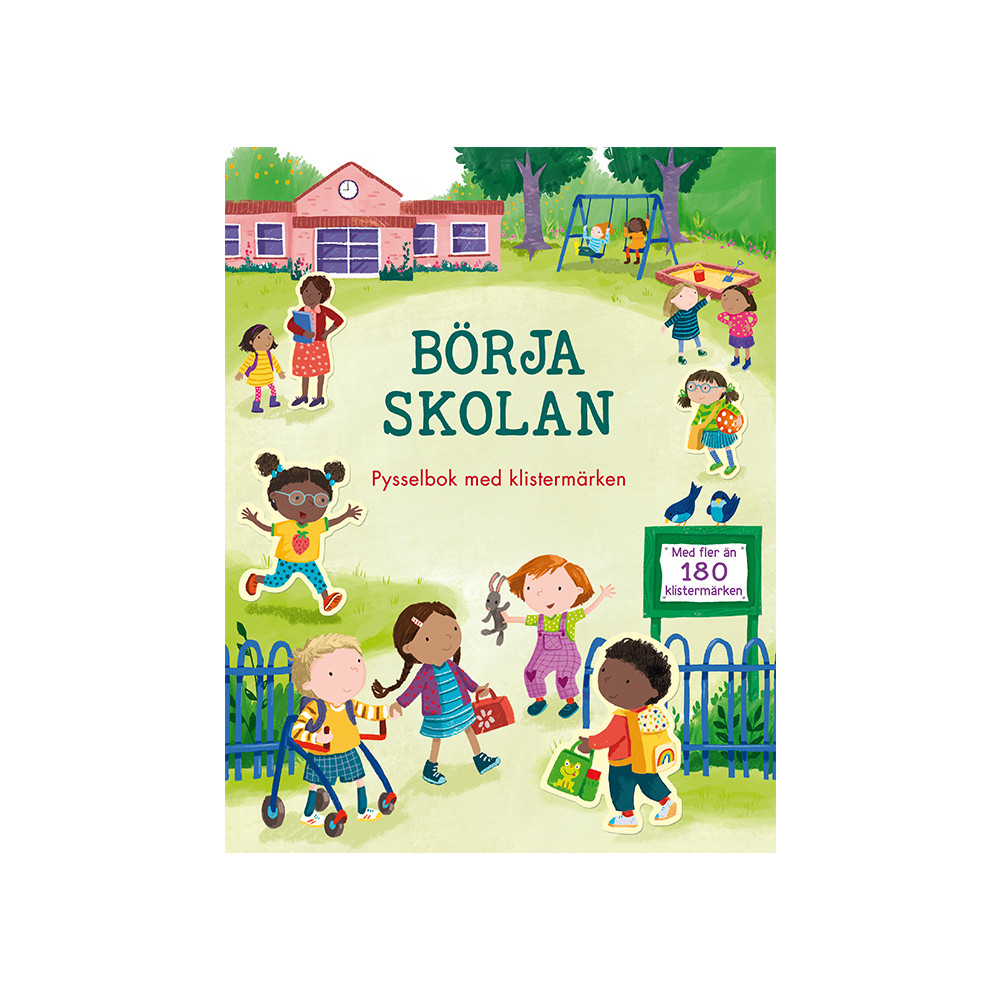 Börja skolan: pysselbok med klistermärken (häftad) Holly Bathie