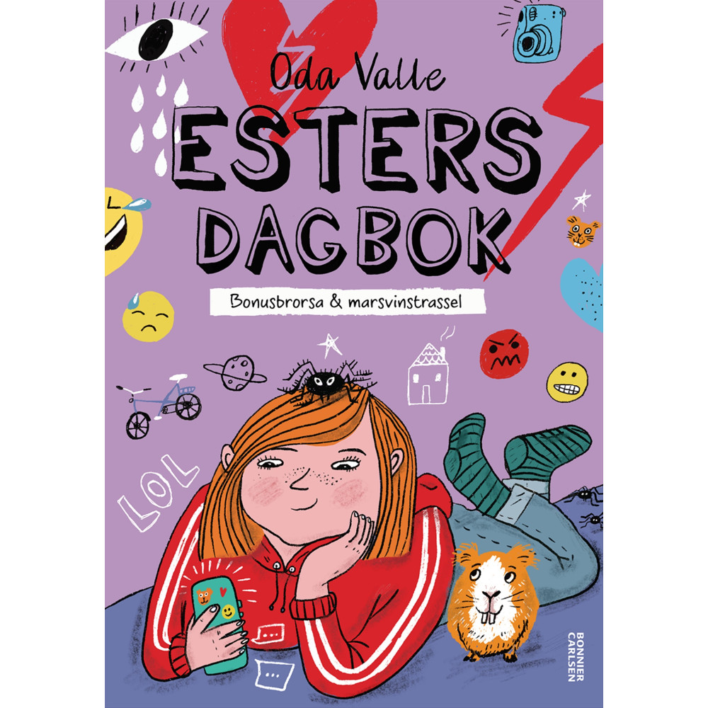 Esters dagbok : bonusbrorsa & marsvinstrassel (bok, danskt band) Oda Valle