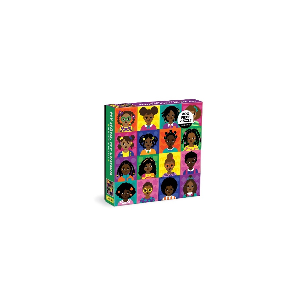 My Hair, My Crown 300 Piece Puzzle Tabitha Brown Mudpuppy
