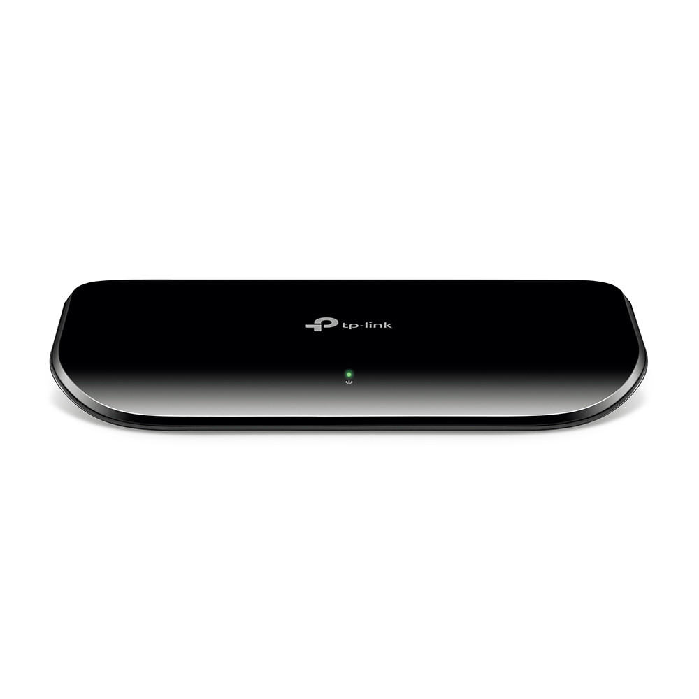 TP-Link TL-SG1008D Ohanterad Gigabit Ethernet (10/100/1000) Svart