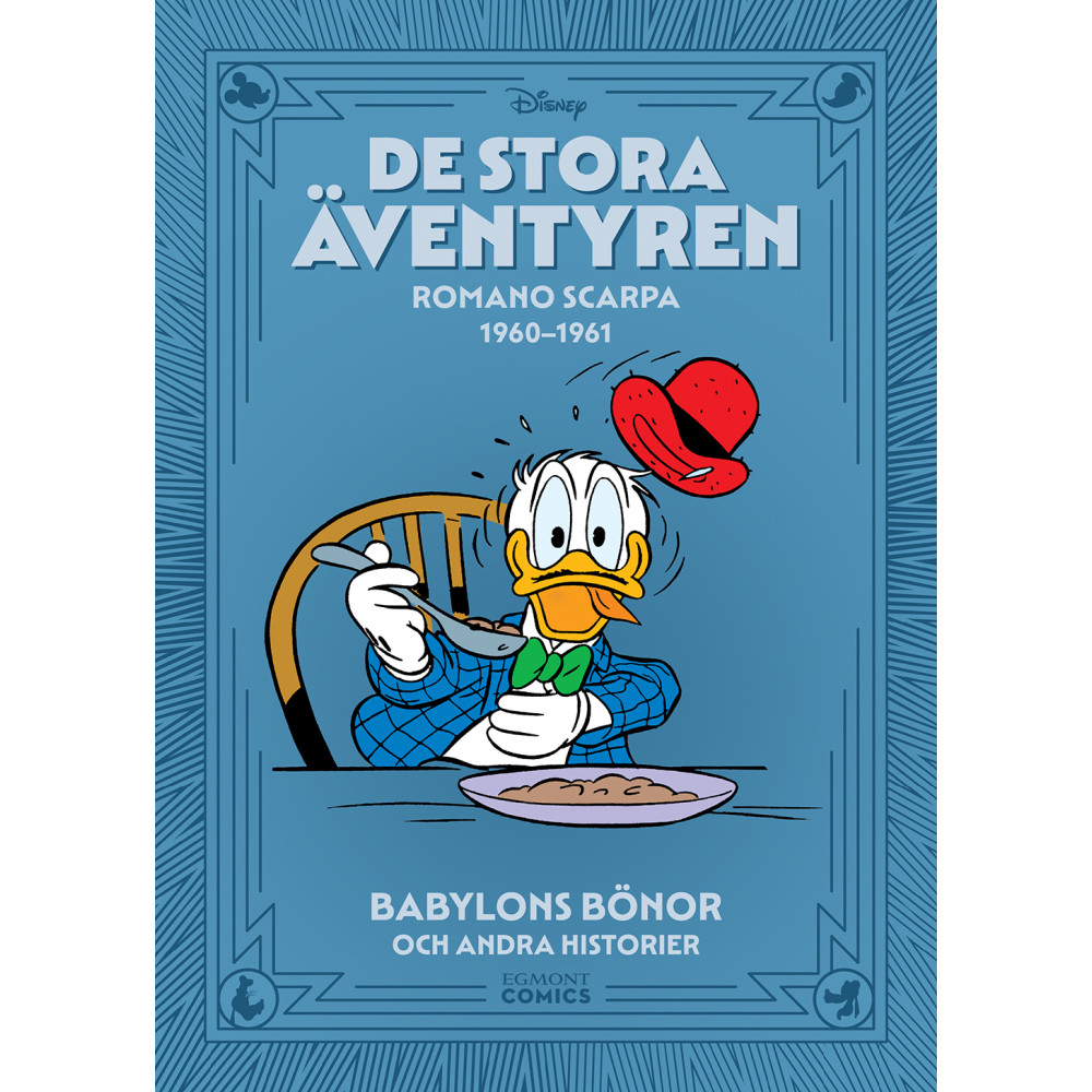 De stora äventyren Romano Scarpa 1960-1961 - Babylons bönor och andra historier (bok, kartonnage) Egmont Story House