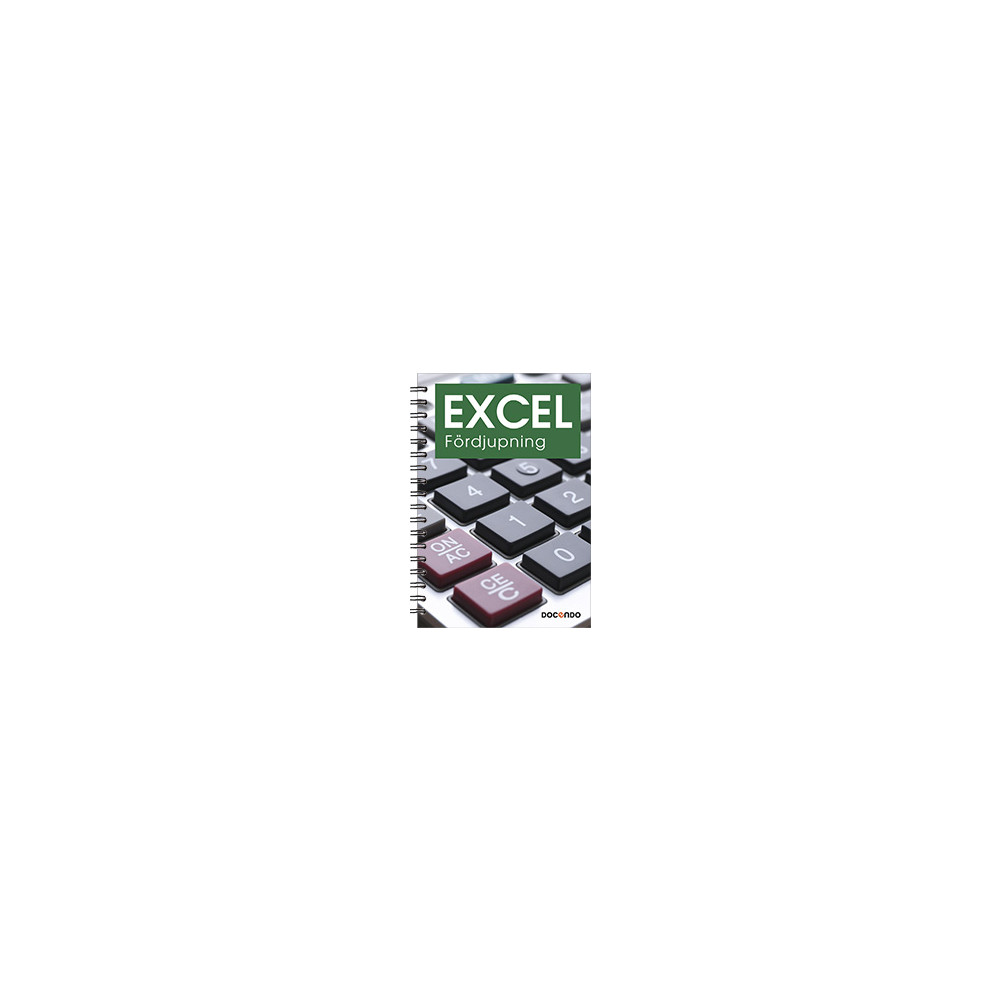 Excel Fördjupning (bok, spiral) Eva Ansell