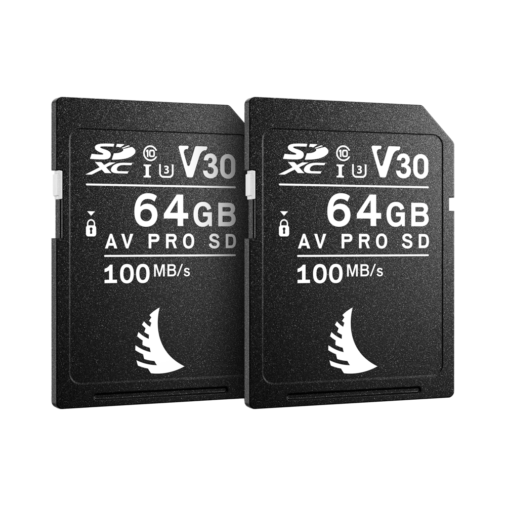 Angelbird SD Match Pack for Fujifilm AV PRO V30 64 GB | 2 PACK
