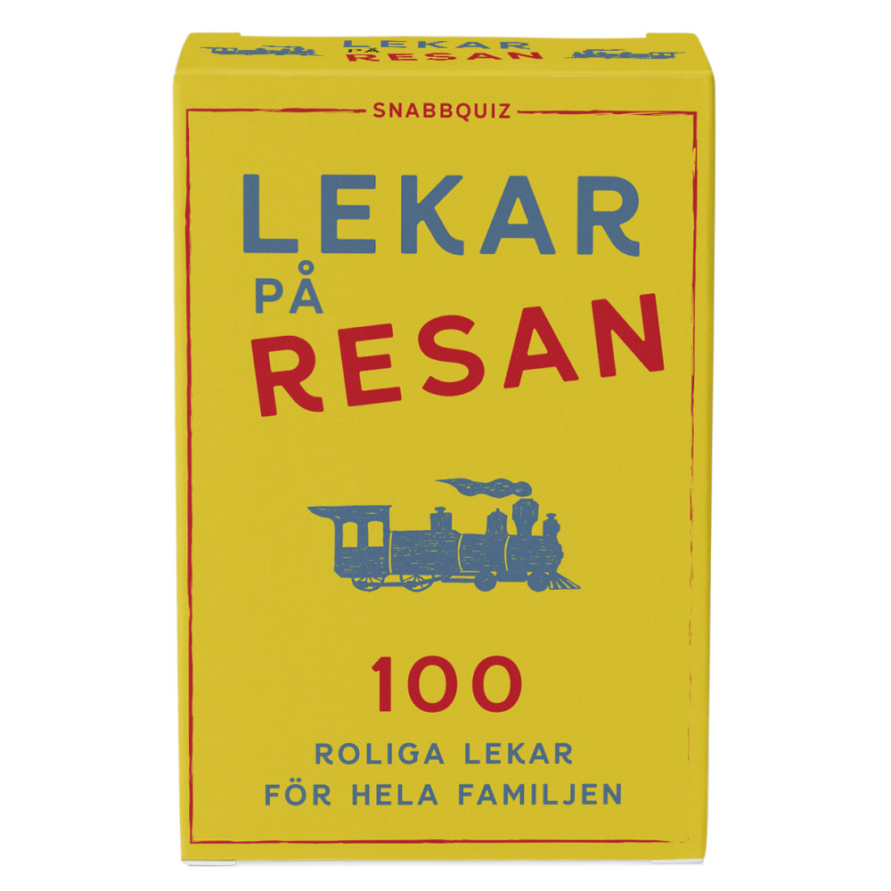 Lekar på resan : SnabbQuiz (bok) Nicotext