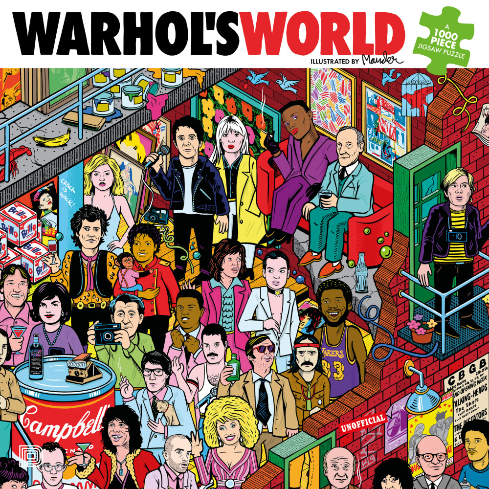 Warhol's World: A 1000 Piece Jigsaw Puzzle Dokument Press