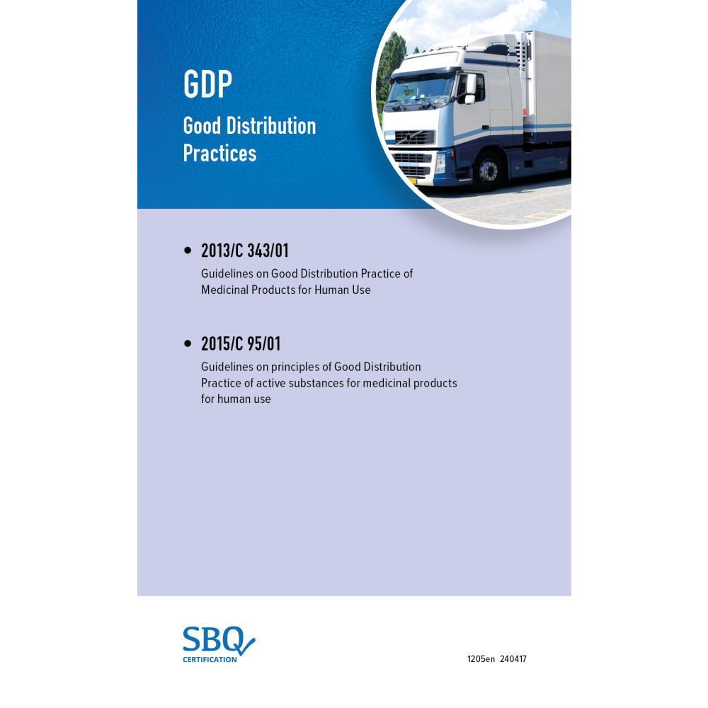 GDP Good distribution practices (EU GDP) (bok, spiral, english) Anna Lundén