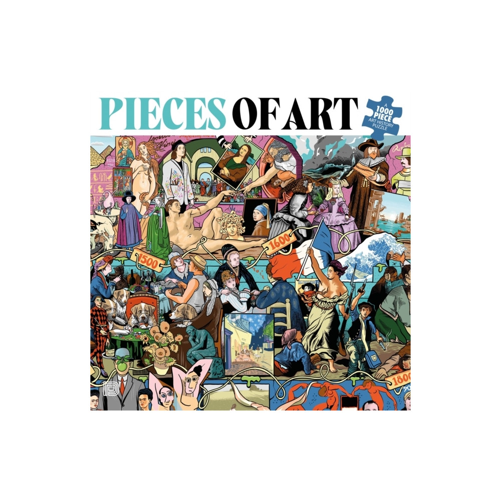Pieces of Art: A 1000 Piece Art History Puzzle (bok, eng)