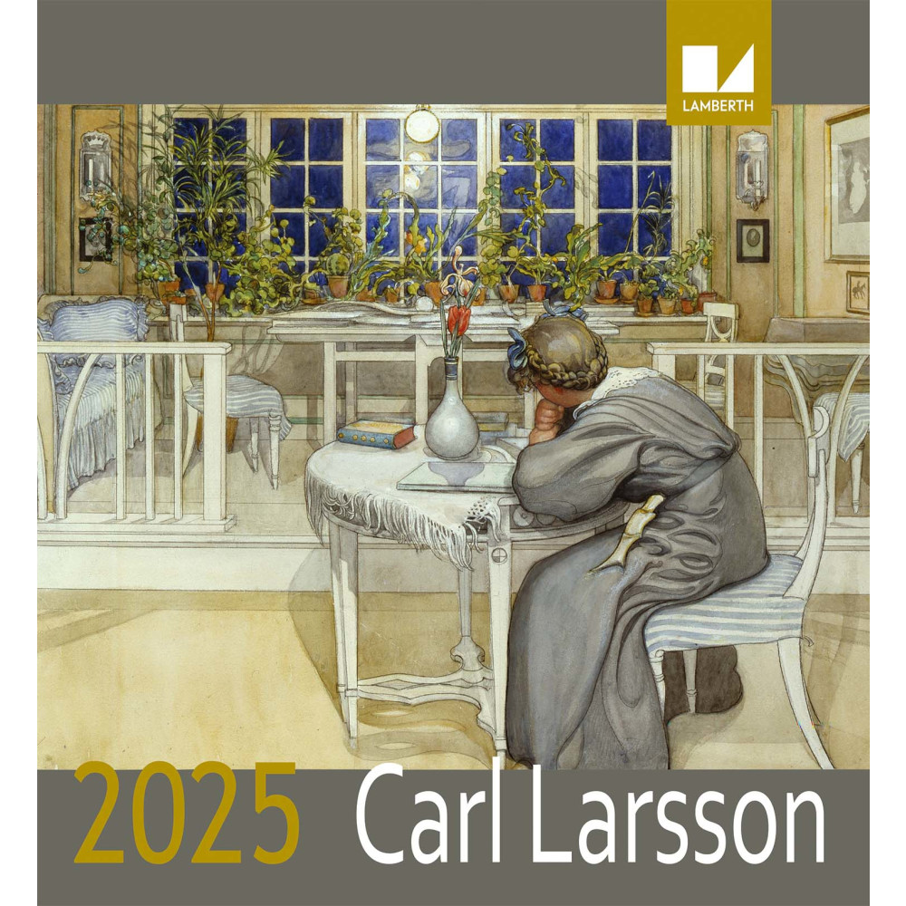Carl Larsson kalender 2025 (bok) Lamberth