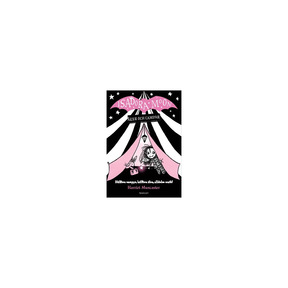Isadora Moon åker och campar (bok, danskt band) Harriet Muncaster