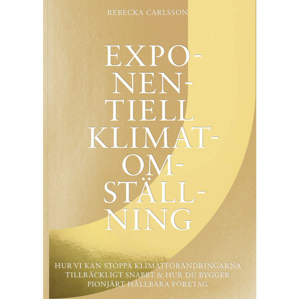 Exponentiell klimatomställning : hur vi kan stoppa klimatförändringarna tillräckligt snabbt & hur du bygger pionjärt hål...