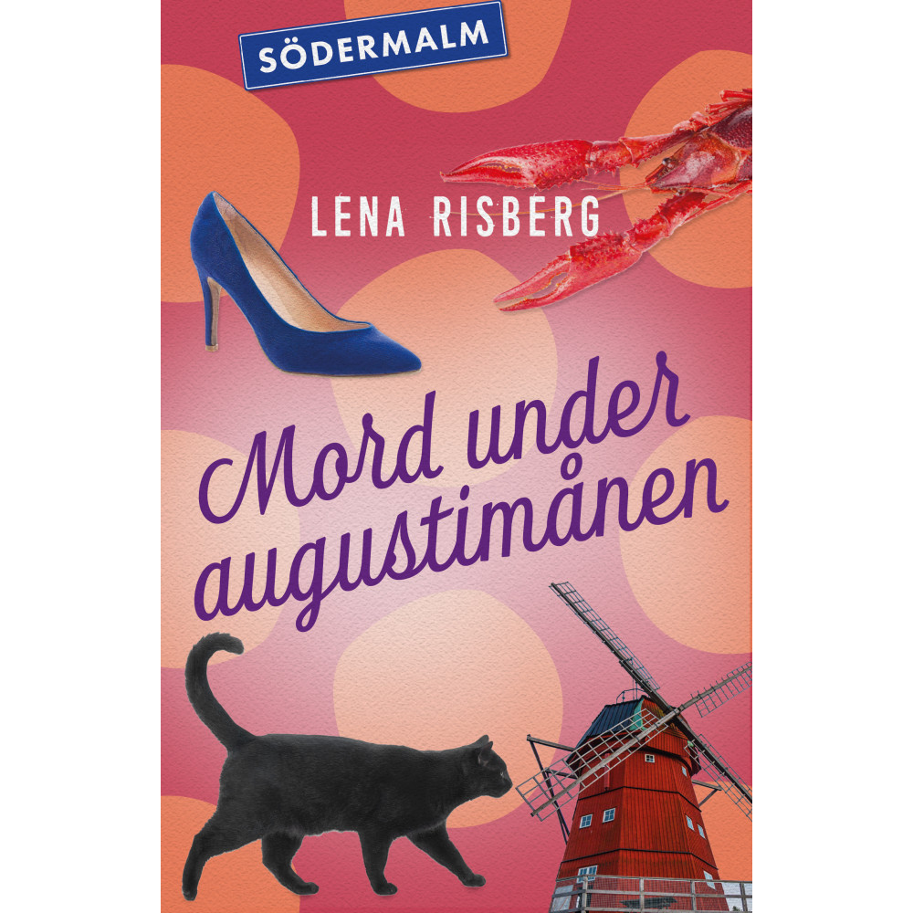 Mord under augustimånen (bok, danskt band) Lena Risberg