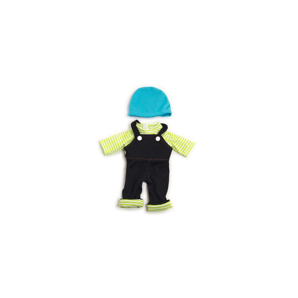 Dockkläder jeans tröja mössa 32cm 3delar Miniland