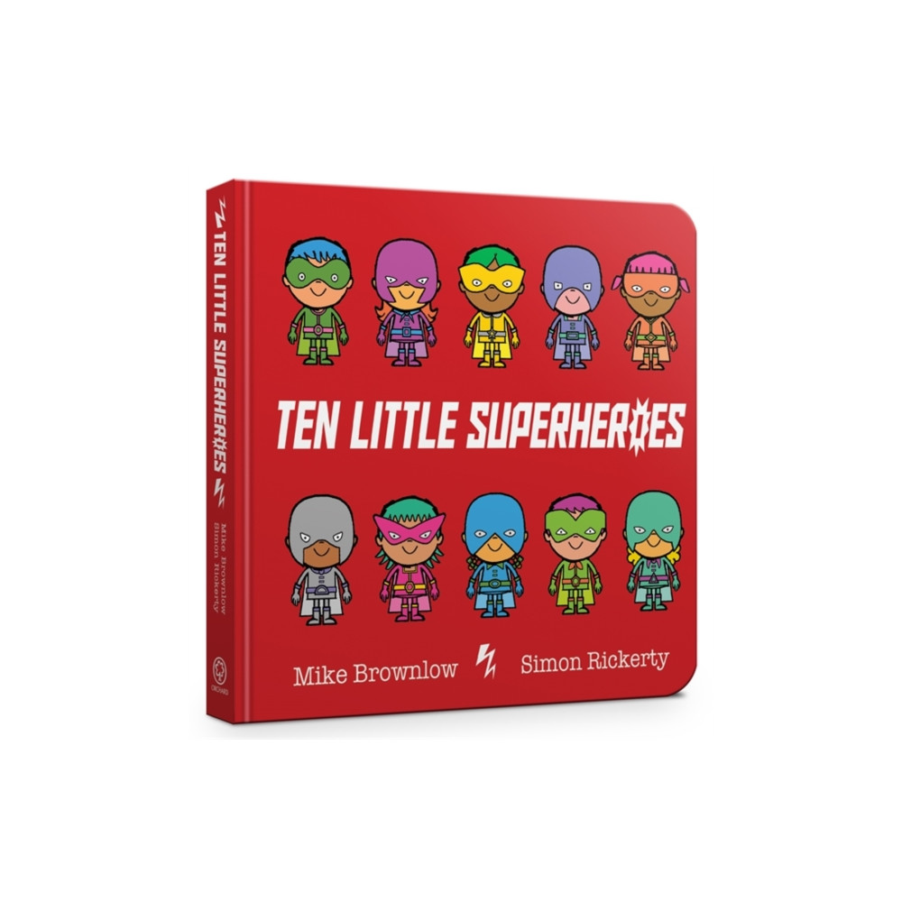Ten Little Superheroes Board Book (bok, board book, english) Hachette Children's Group