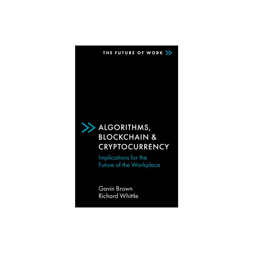 Algorithms, Blockchain & Cryptocurrency (häftad, english) Emerald Publishing Limited