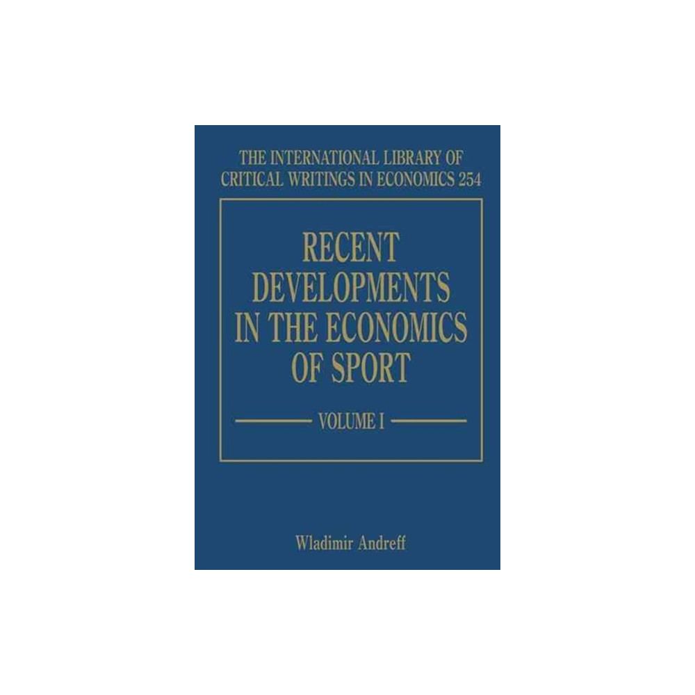 Edward Elgar Publishing Ltd Recent Developments in the Economics of Sport (inbunden, eng)