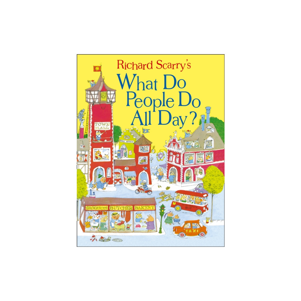 What Do People Do All Day? (inbunden, english) HarperCollins Publishers