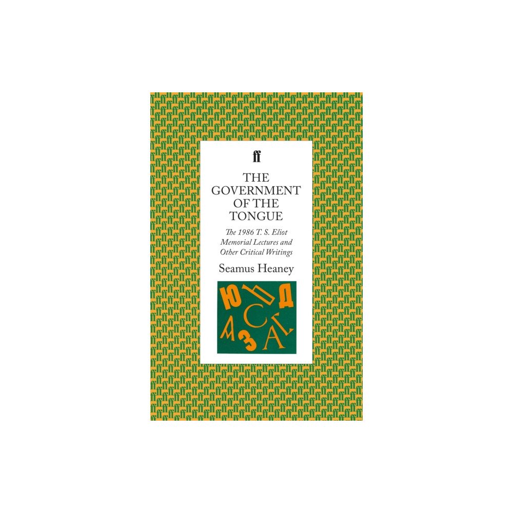 Government of the Tongue (häftad, english) Faber & Faber