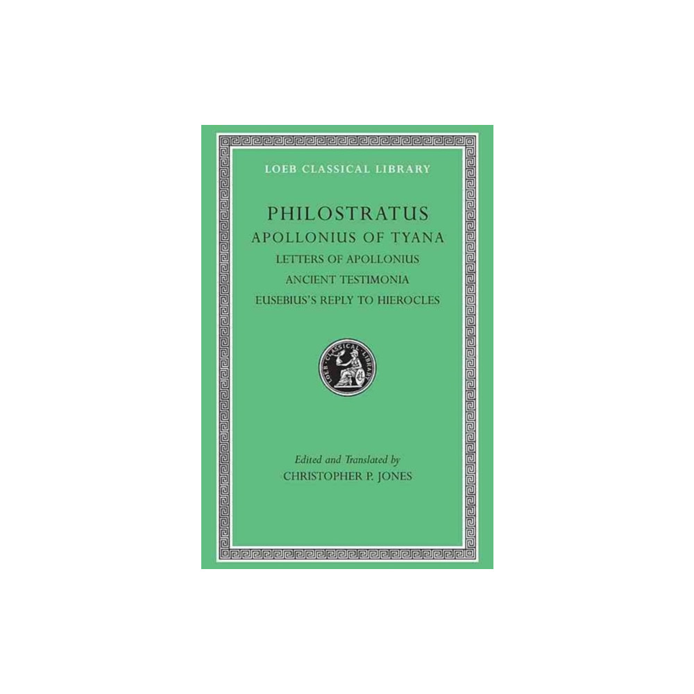 Apollonius of Tyana, Volume III (inbunden, english) Harvard university press