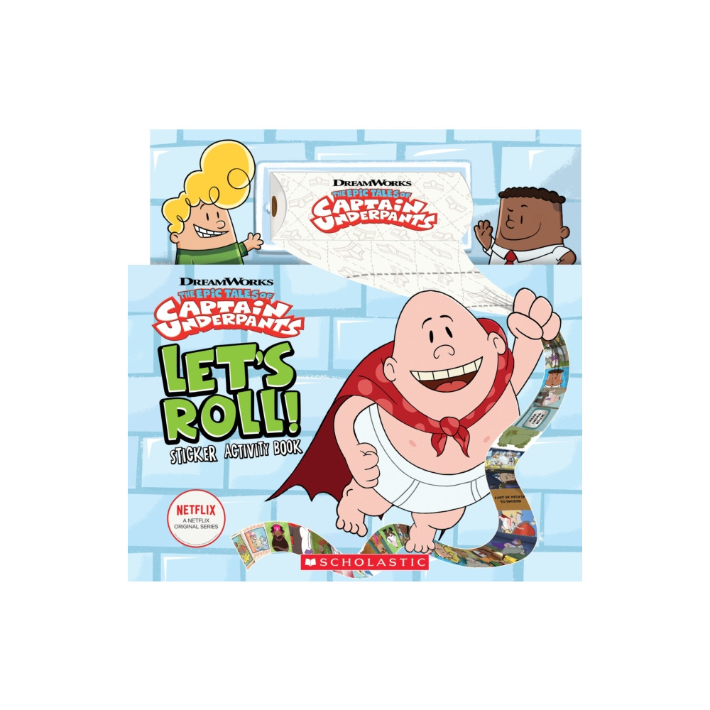 Let's Roll! Sticker Activity Book (Captain Underpants TV) (häftad, english) Scholastic US