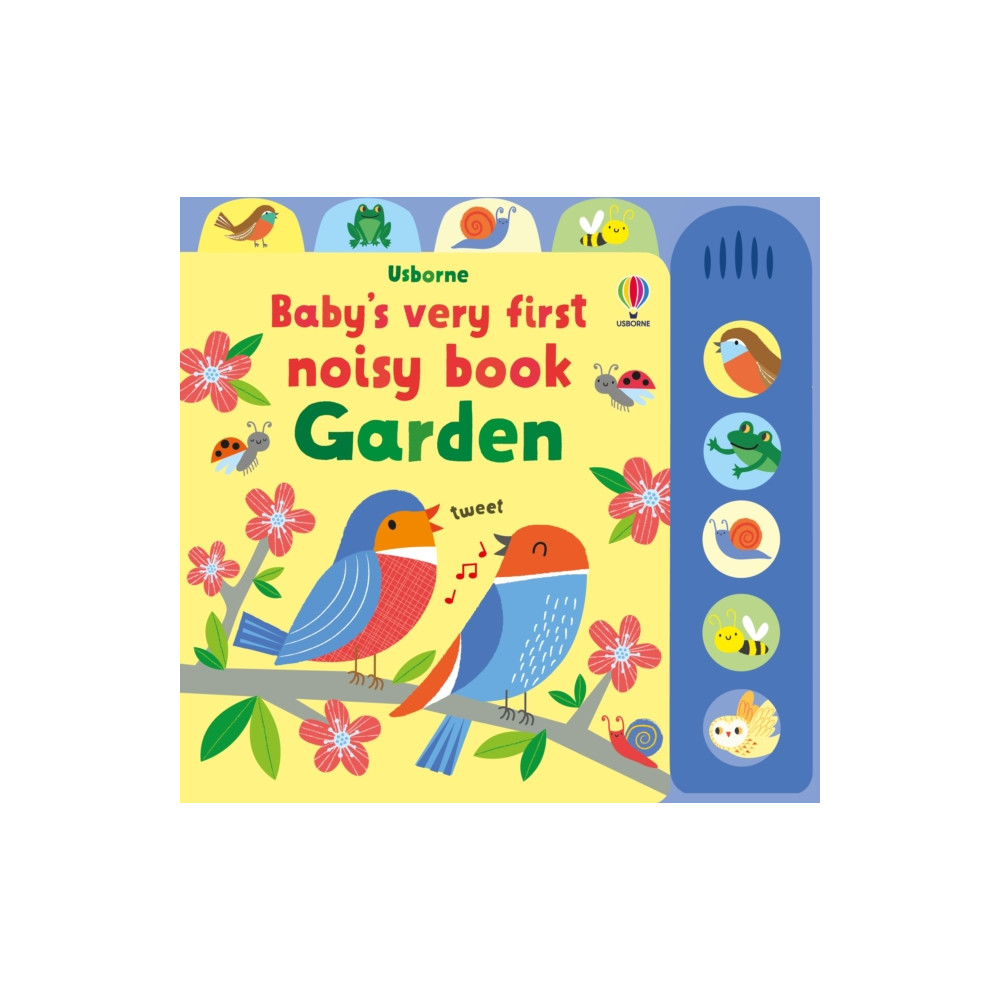 Baby's Very First Noisy Book Garden (bok, board book, english) Usborne Publishing Ltd