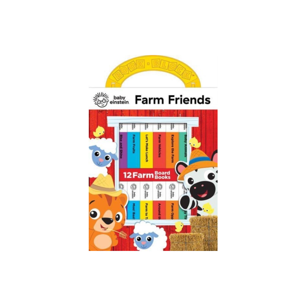 Baby Einstein Farm Friends 12 Board Books  My First Library (inbunden, english) Phoenix International Publications, Incorporated