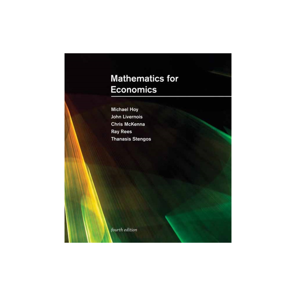 Mathematics for Economics, fourth edition (inbunden, english) Mit press ltd