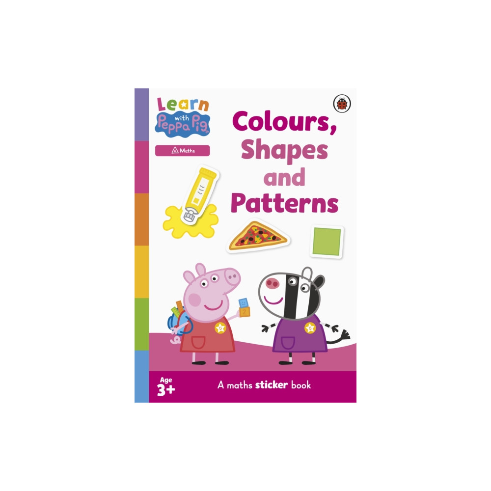 Learn with Peppa: Colours, Shapes and Patterns sticker activity book (häftad, english) Penguin Random House Children's UK