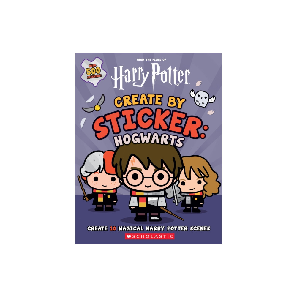 Create by Sticker: Hogwarts (häftad, english) Scholastic US