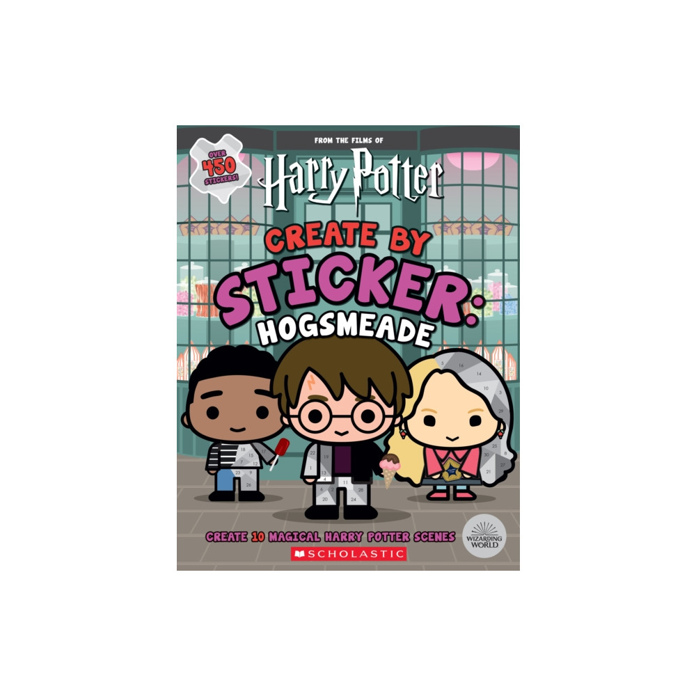 Create by Sticker: Hogsmeade (häftad, english) Scholastic US