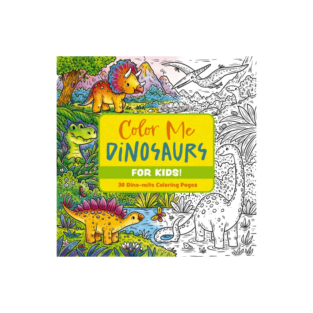 Color Me Dinosaurs (Kids' Edition) (häftad, english) HarperCollins Focus
