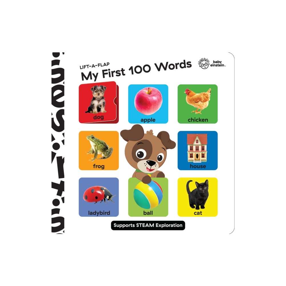 Baby Einstein Lift A Flap My First 100 Words Novelty Board Book (inbunden, english) Phoenix International Publications, Incorporated