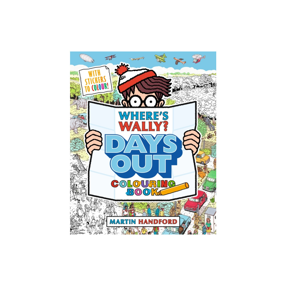 Where's Wally? Days Out: Colouring Book (häftad, english) Walker Books Ltd