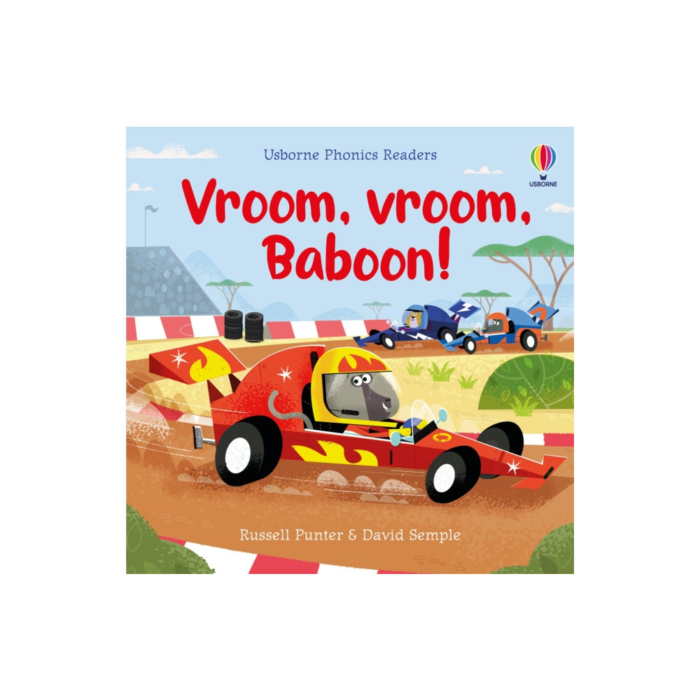 Usborne Publishing Ltd Vroom, vroom, Baboon! (häftad, eng)