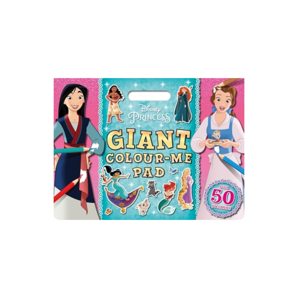 Disney Princess: Giant Colour Me Pad (häftad, english) Bonnier Books Ltd