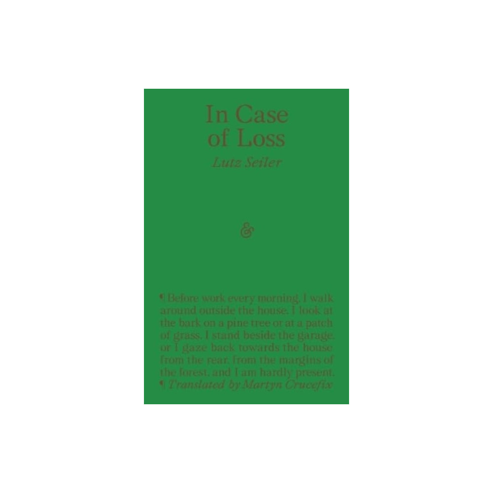 In Case of Loss (häftad, english) And Other Stories