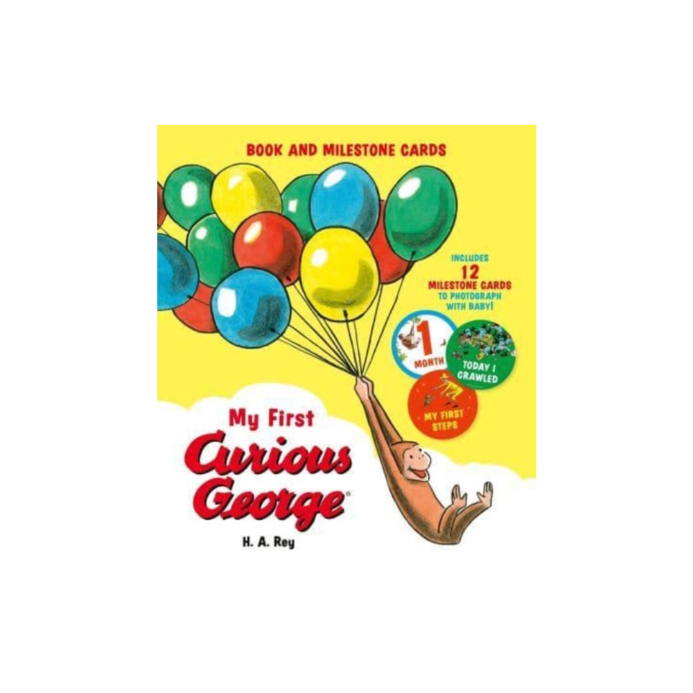 Harpercollins publishers inc My First Curious George (Book and Milestone Cards) (bok, board book, eng)