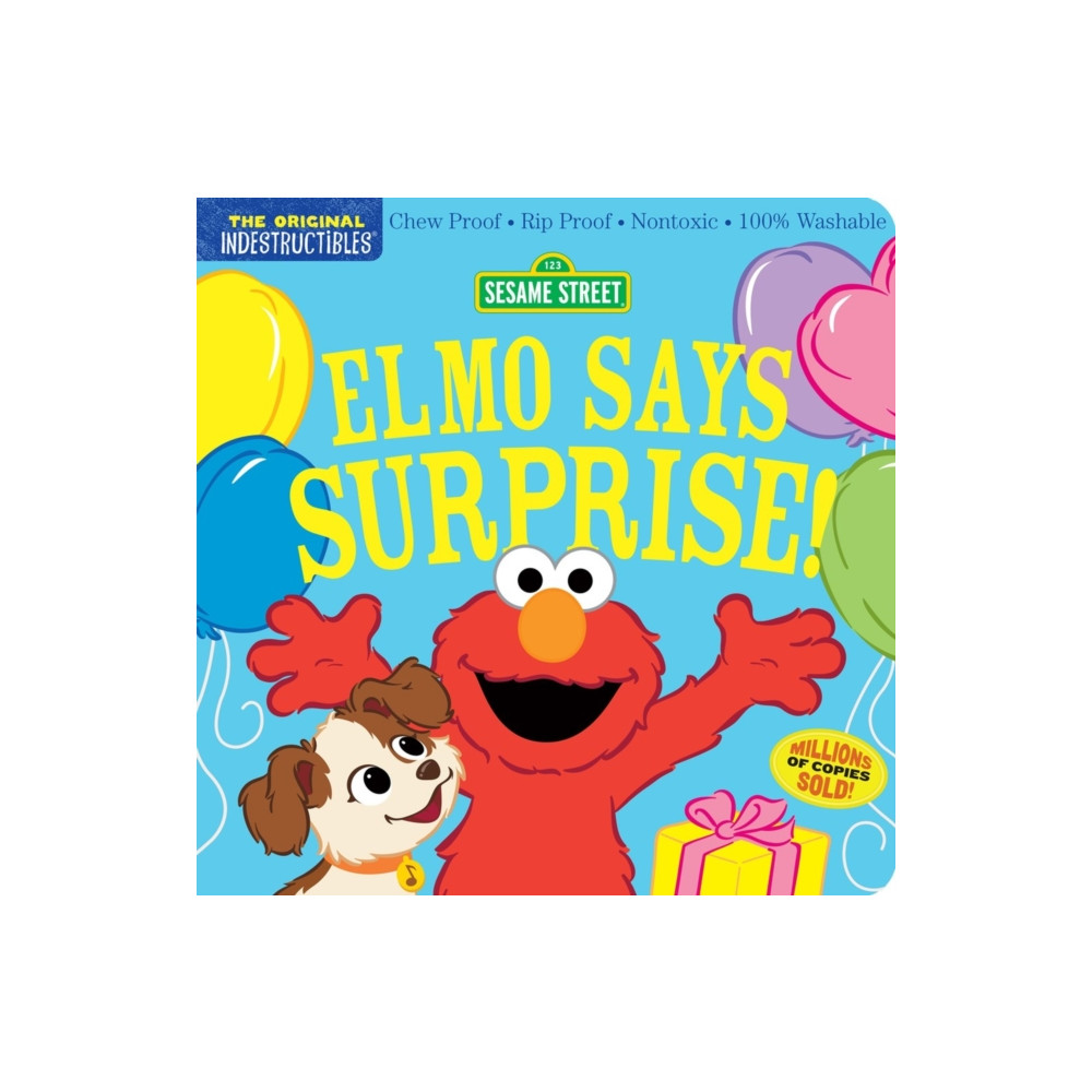 Indestructibles: Sesame Street: Elmo Says Surprise! (häftad, english) Workman Publishing