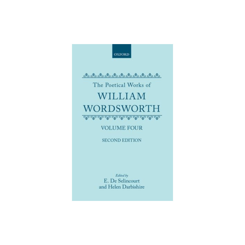 The Poetical Works: The Poetical Works (inbunden, english) Oxford University Press