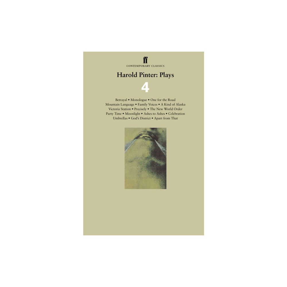 Harold Pinter: Plays 4 (häftad, english) Faber & Faber