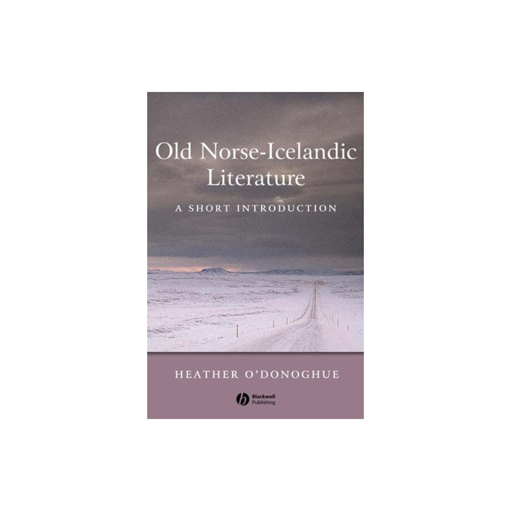 Old Norse-Icelandic Literature (häftad, english) John Wiley And Sons Ltd