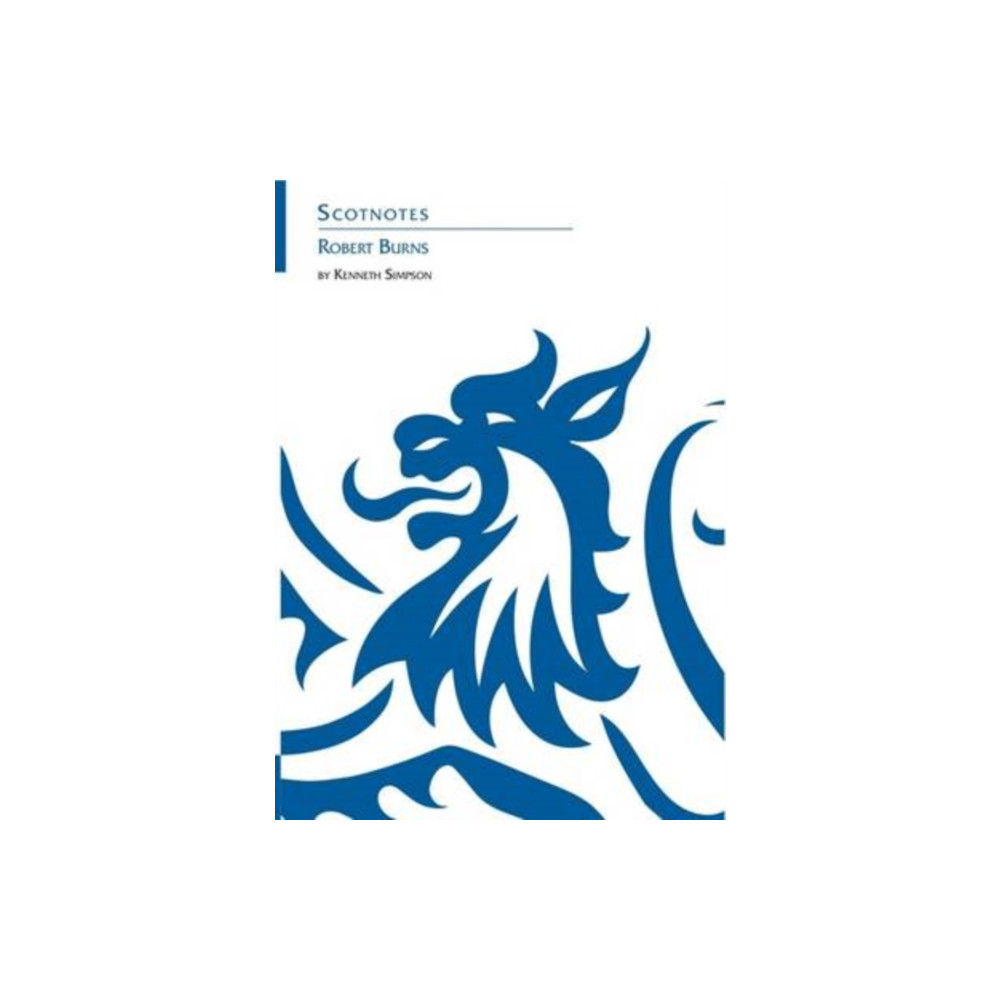 Robert Burns (häftad, english) Association for Scottish Literary Studies